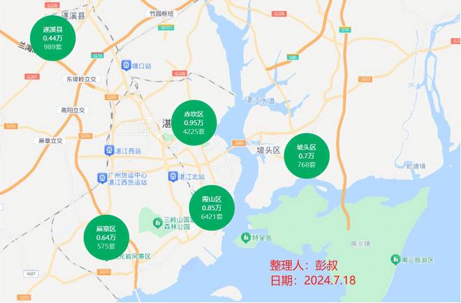 湛江房产市场新动态，实时查询网的发展与影响分析（以湛江市为例，观察点，2024年12月18日）